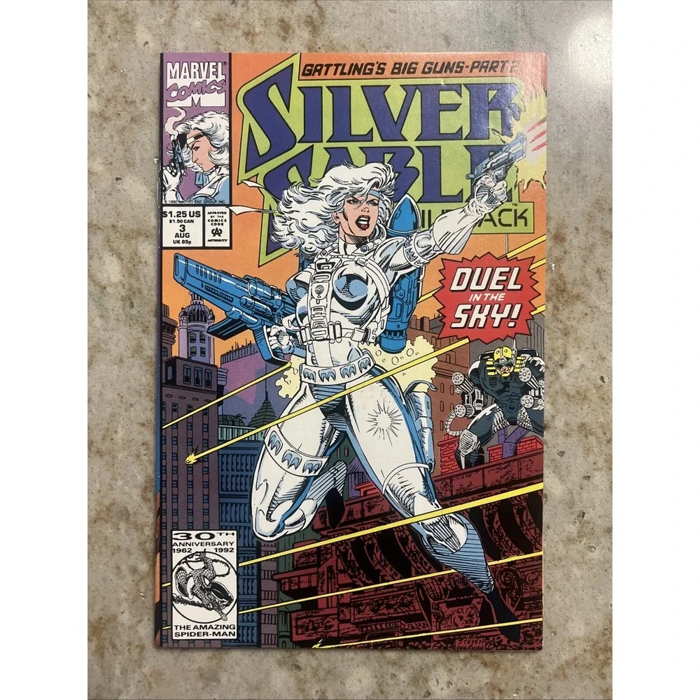 Silver Sable and the Wild Pack (Marvel, 1992) ISSUES #1, 2, 3, 4. 3 Copies Of #1